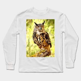 Eurasian Eagle Owl Long Sleeve T-Shirt